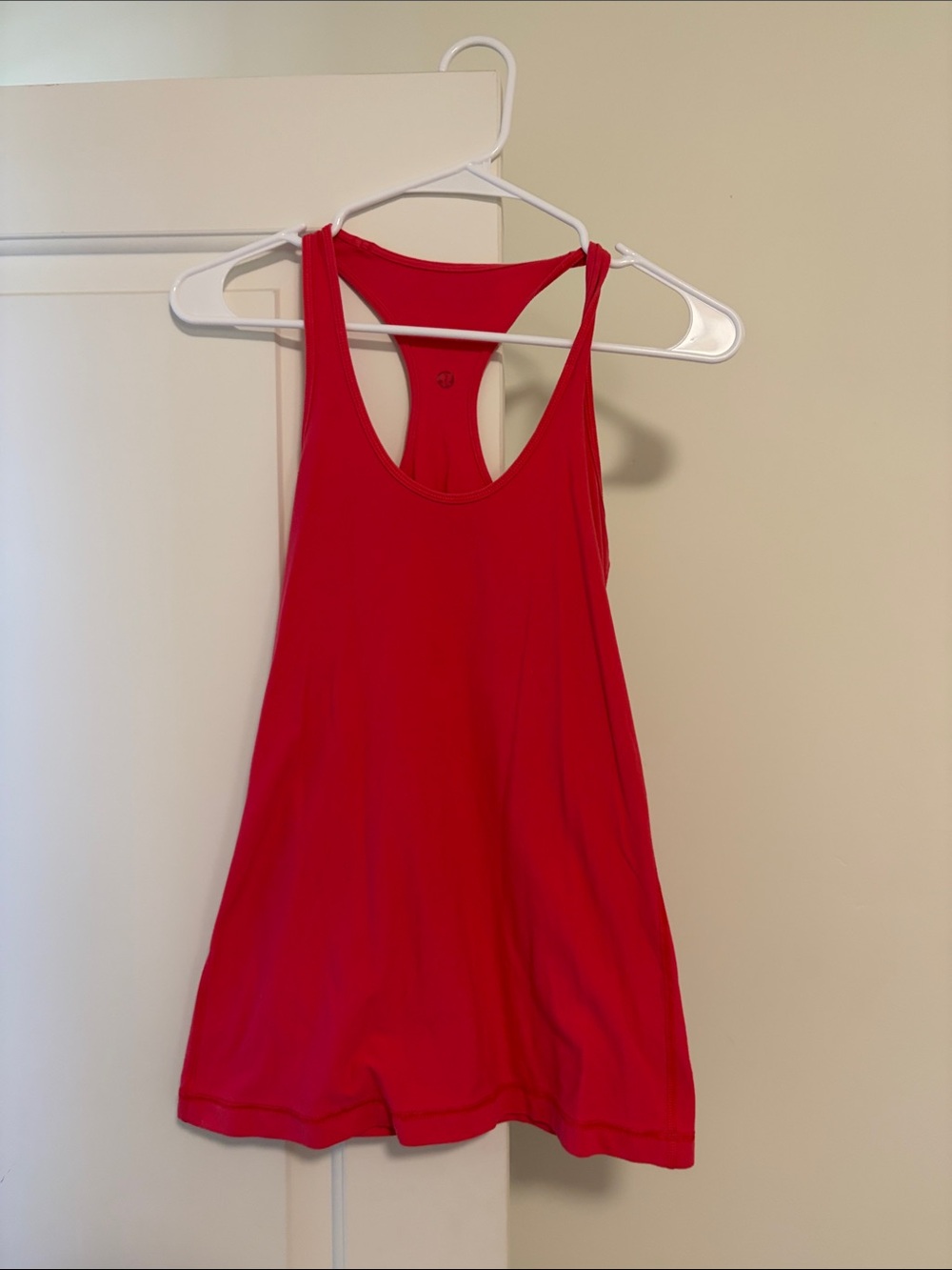 lululemon athletica Red Racerback Tank Top